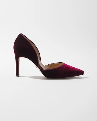 Velvet D'Orsay Pumps click to view larger image.