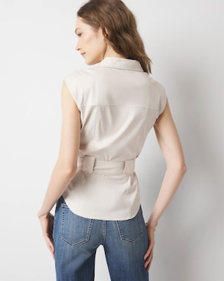 Belted Utility Shirt click to view larger image.