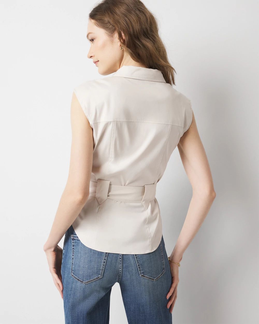 Belted Utility Shirt