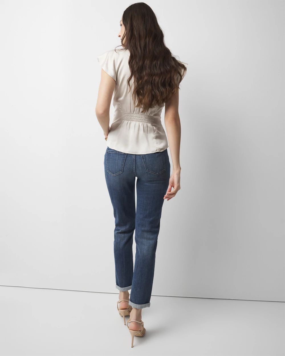 Mid-Rise Girlfriend Jean