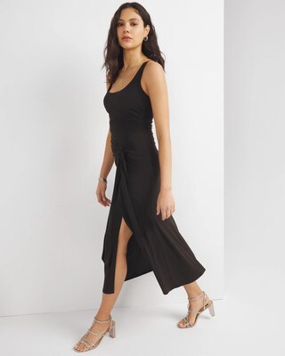 Sarong Midi Dress click to view larger image.