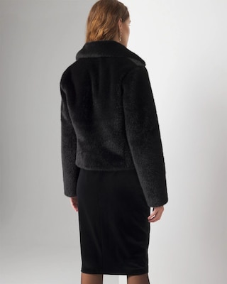 Faux Fur Coat click to view larger image.