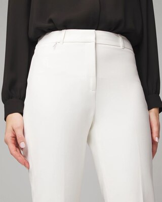 WHBM® Elle Slim Trouser Comfort Stretch Pants click to view larger image.