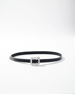 Crystal Buckle Pant Belt