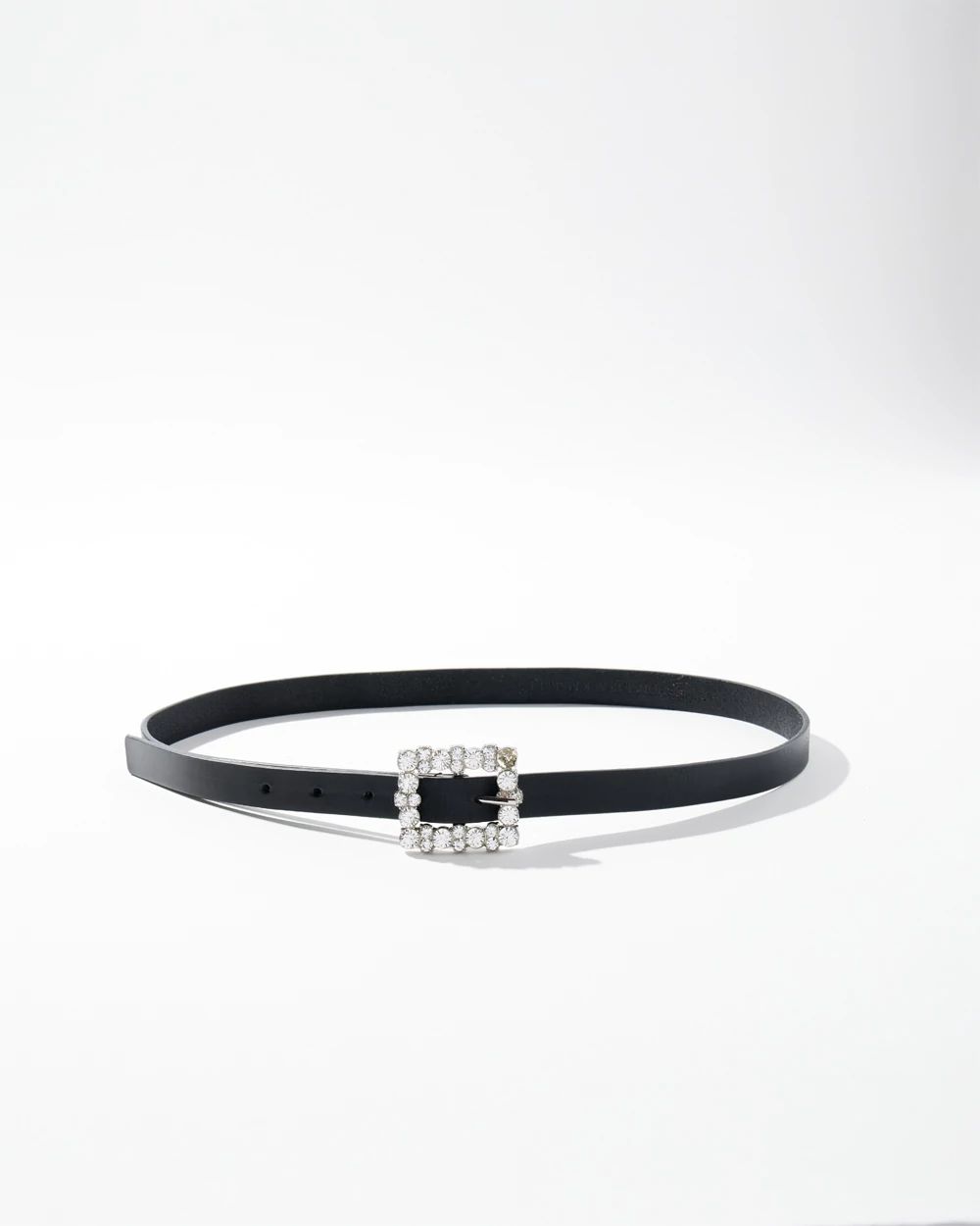 Crystal Buckle Pant Belt
