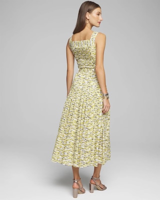 Pleated Utility Dress