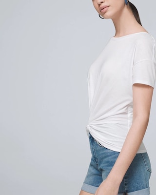 Twist Front Tee