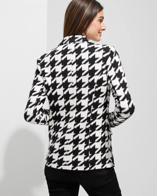 Outlet WHBM Houndstooth Sweater Jacket