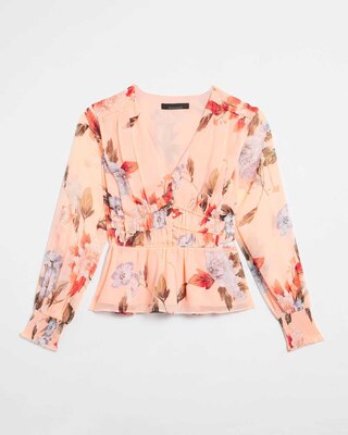 Long Sleeve Romantic Blouse click to view larger image.