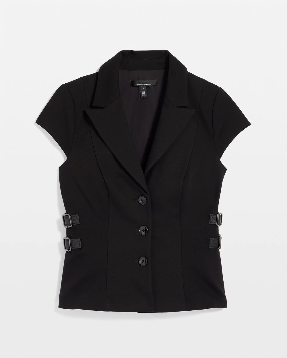 Ponte Short Sleeve Blazer