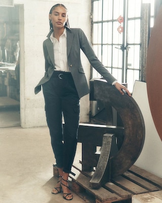 Extra High-Rise Pret Cargo Tapered Ankle Pant click to view larger image.