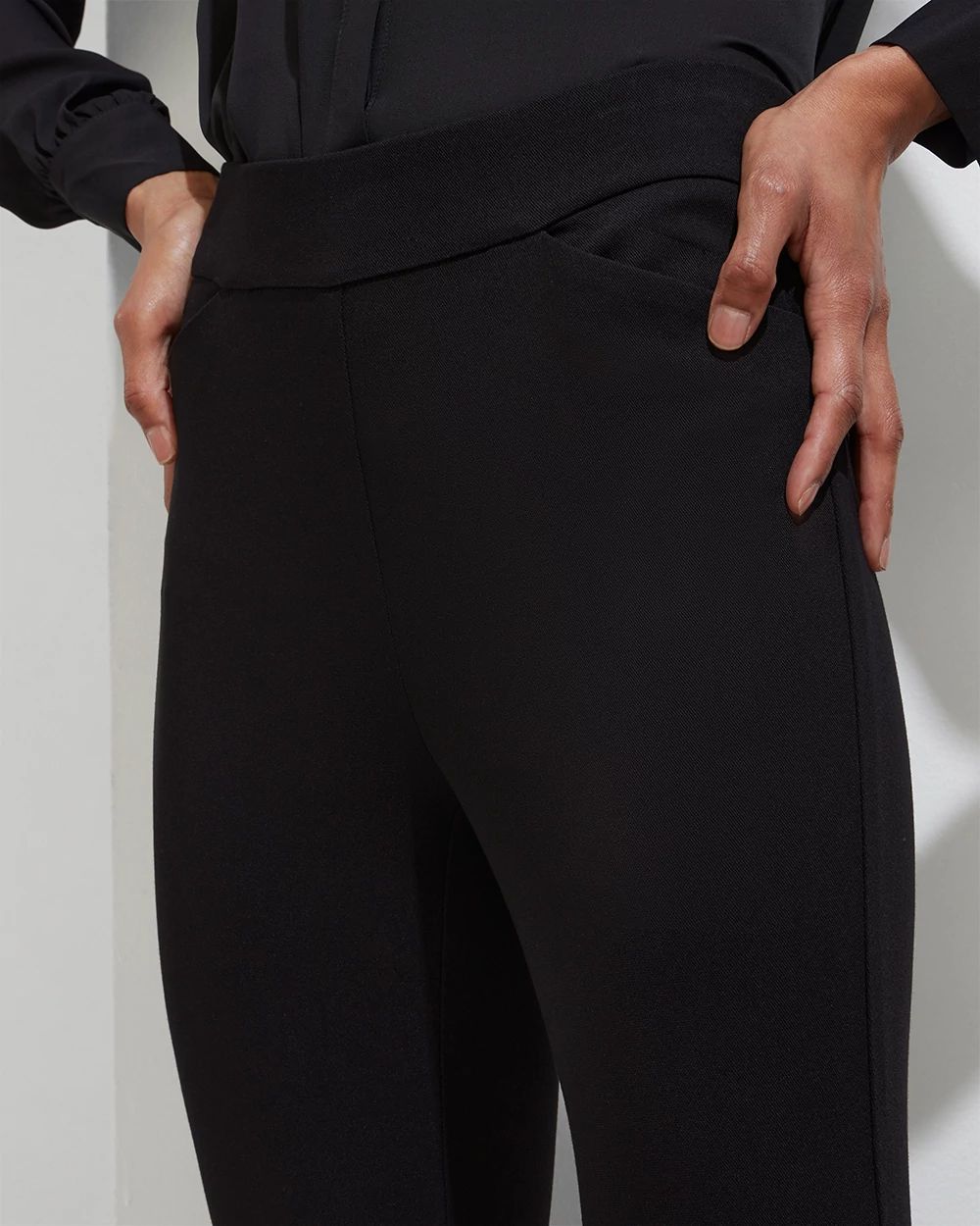 Outlet WHBM Pull-On Skinny Flare Pants