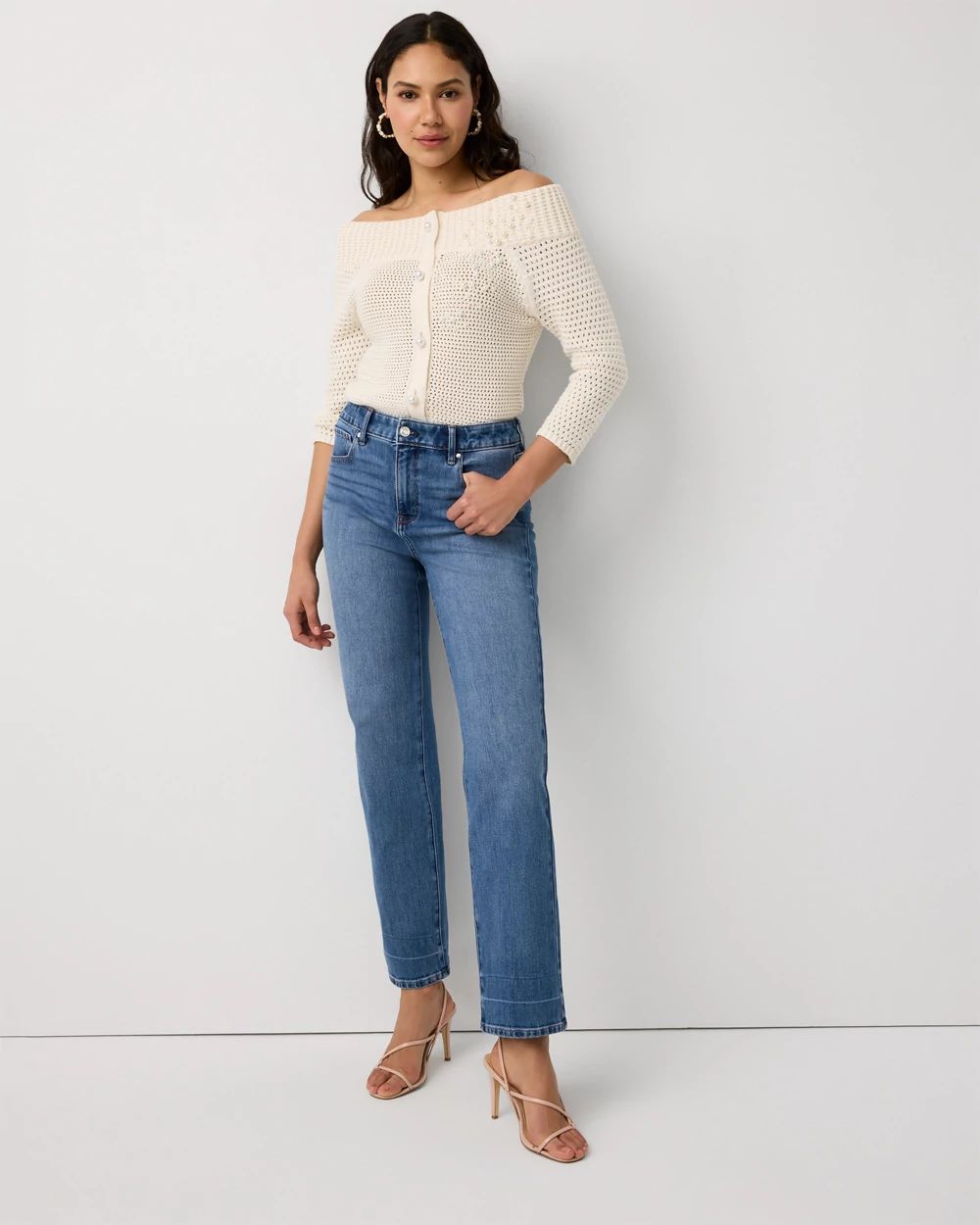 Petite Extra High-Rise Straight Jean