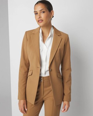 Petite WHBM® One-Button Blazer click to view larger image.