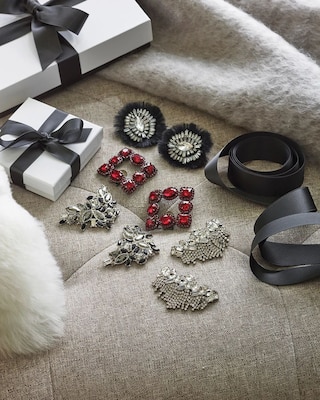 Asymmetrical Jewelry Clips