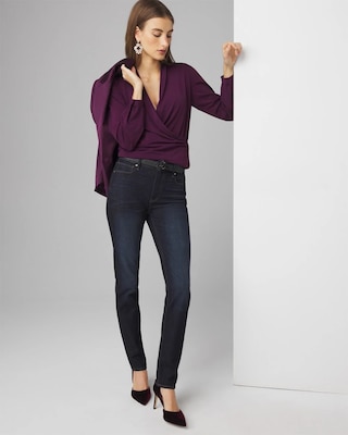 Surplice Knit Blouse click to view larger image.
