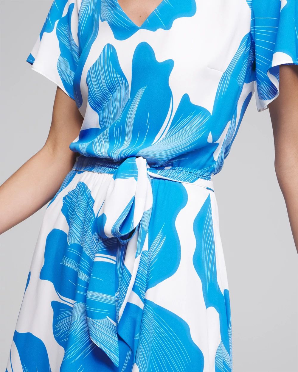 Outlet WHBM Flutter Sleeve Dress