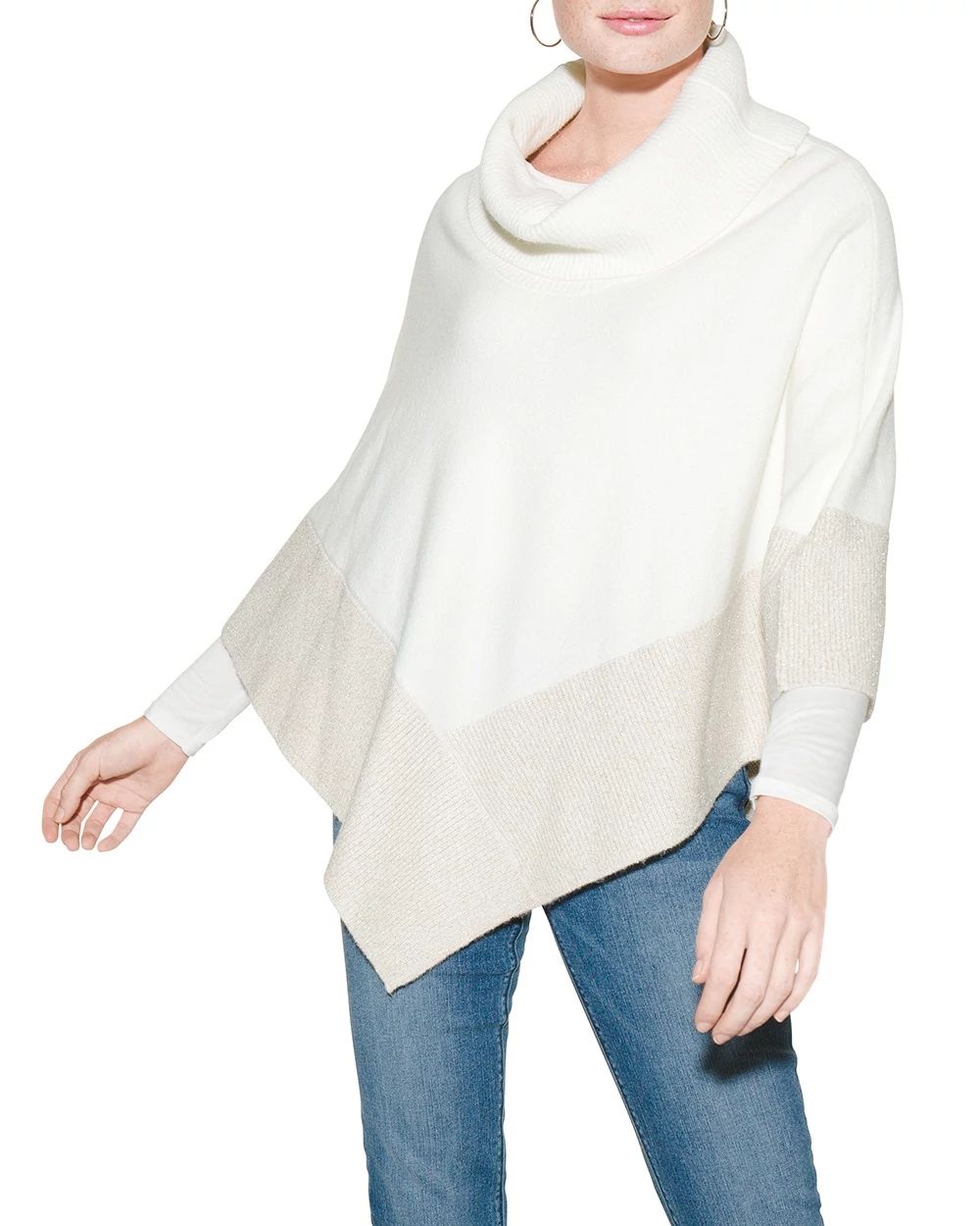 Outlet WHBM Shimmer Poncho