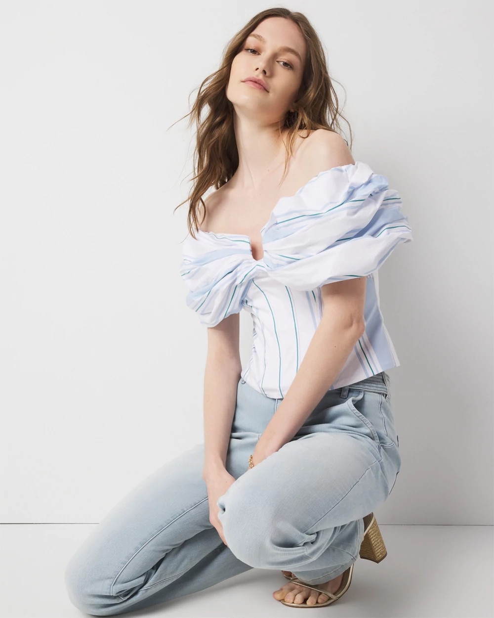 Drama Sleeve Bustier - image 2