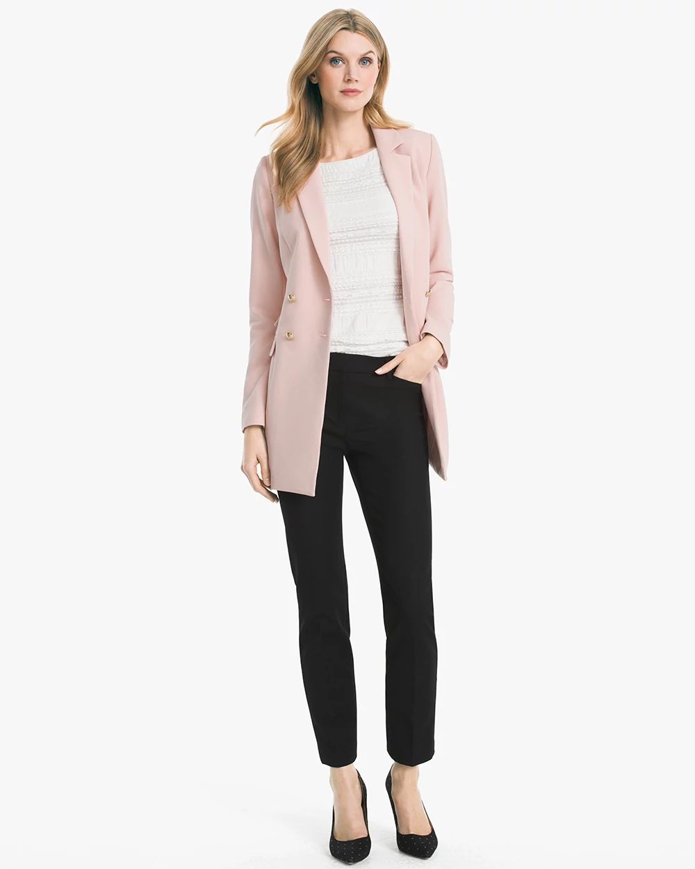 Comfort Stretch Slim Ankle Pants