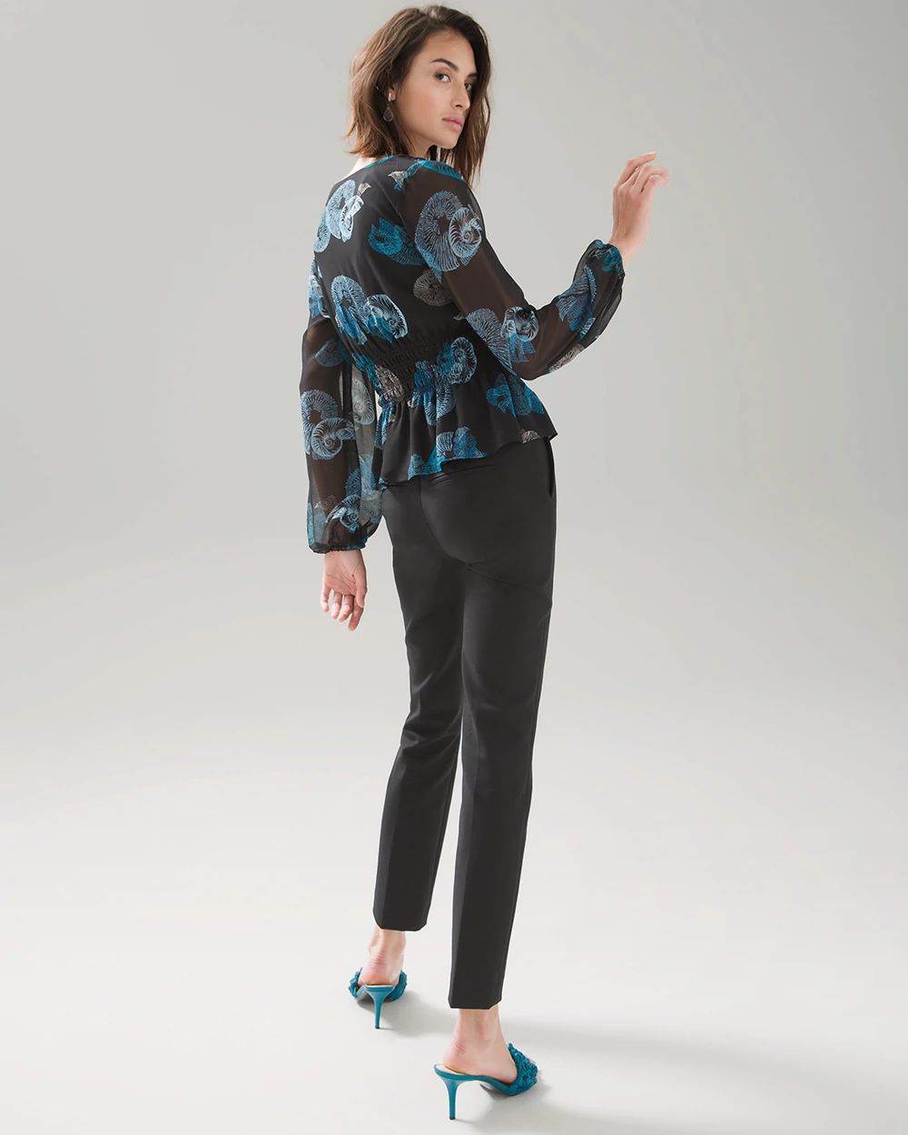 Smocked Waist Blouse