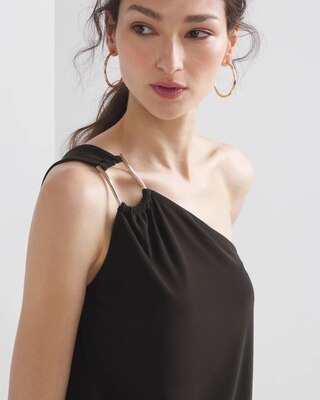One-Shoulder Dress click to view larger image.