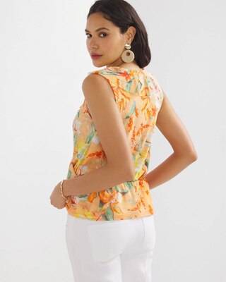 Ruffle Peplum Top