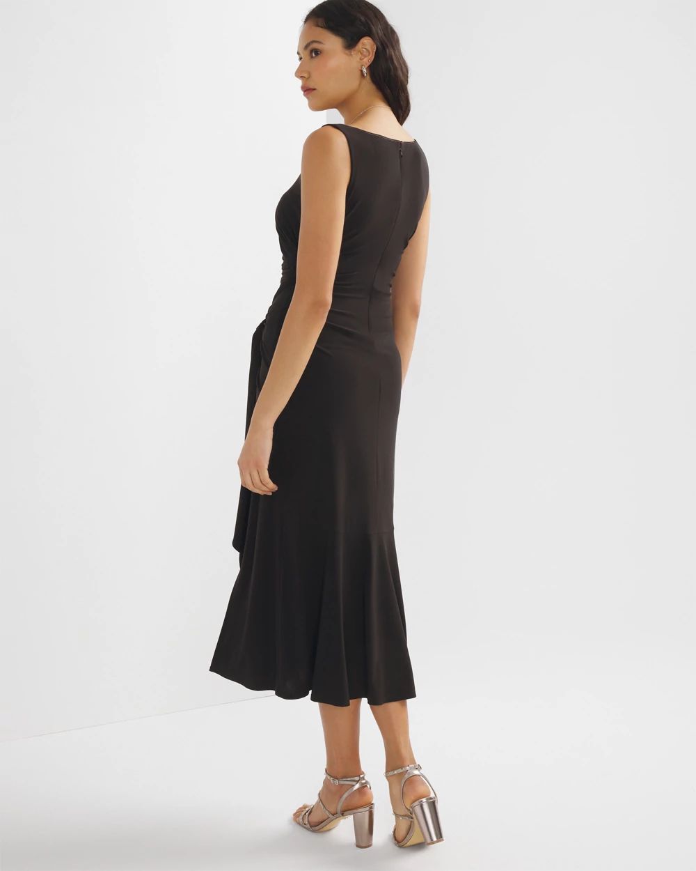 Sarong Midi Dress