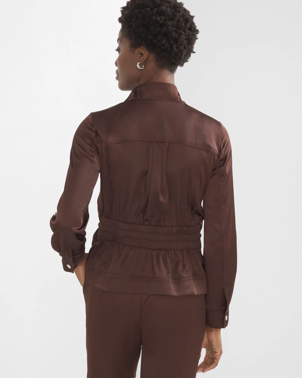 Cinched Utility Jacket - image 4