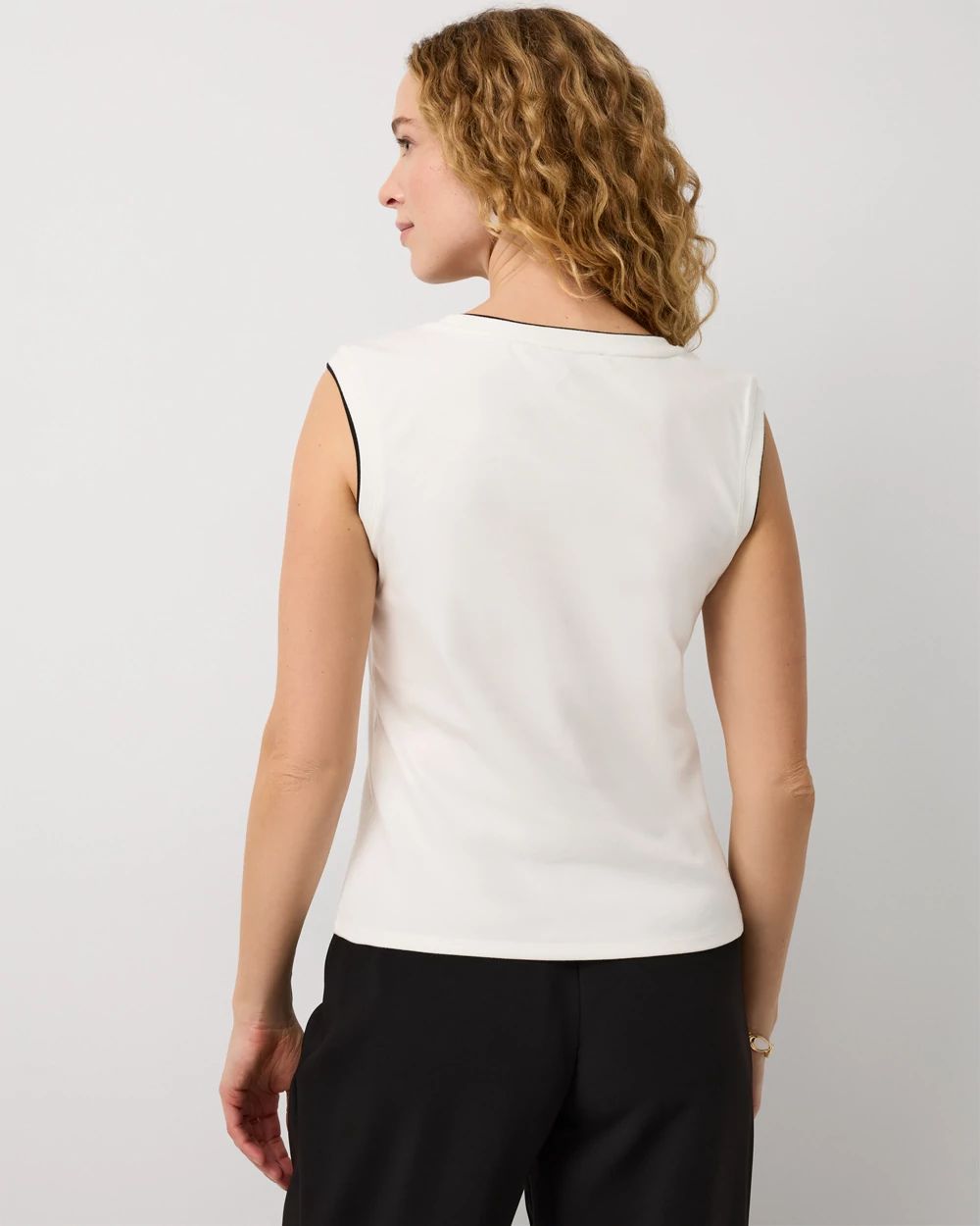 WHBM FORME™ All Ways Stretch Square Neck Top