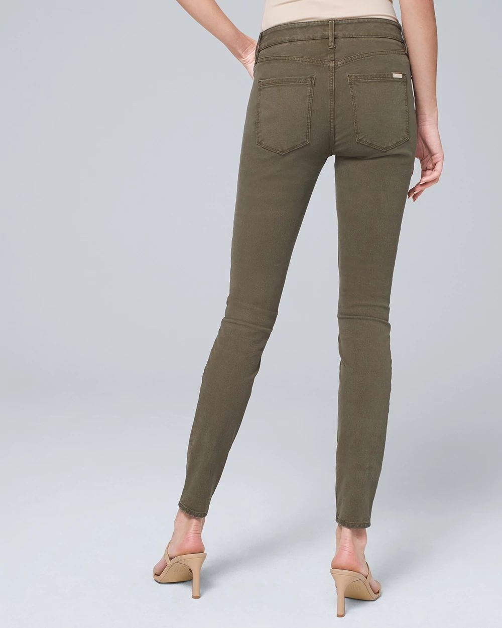 Curvy-Fit High-Rise Sculpt Skinny Ankle Jean