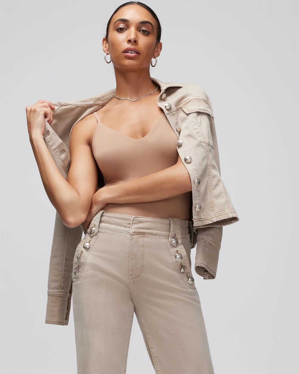 WHBM® FORME V-Neck Bodysuit