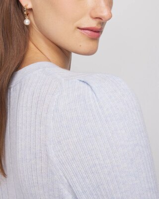 Cashmere Blend Crewneck Sweater click to view larger image.