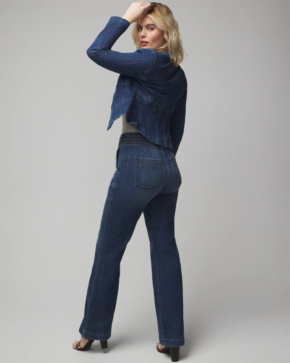 Extra High-Rise Everyday Soft Novelty Waistband Trouser
