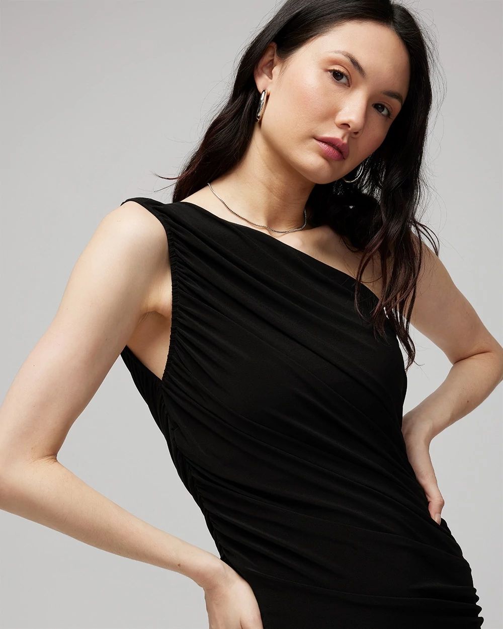 One-Shoulder Asymmetrical Dress