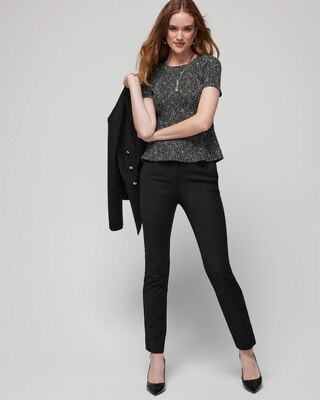 Jacquard Bodice Tee click to view larger image.