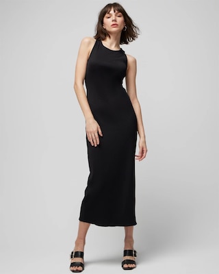 White house black market sleeveless dress top