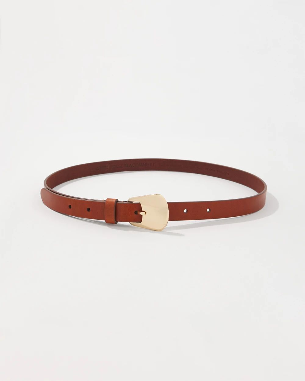Gold Buckle Pant Belt