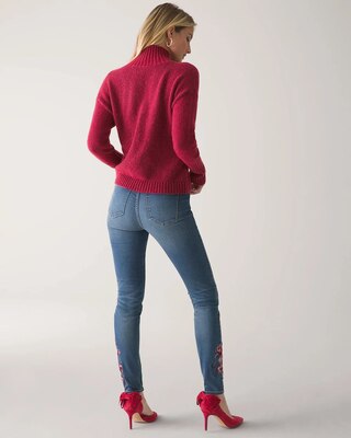 Cable Knit Turtleneck Sweater