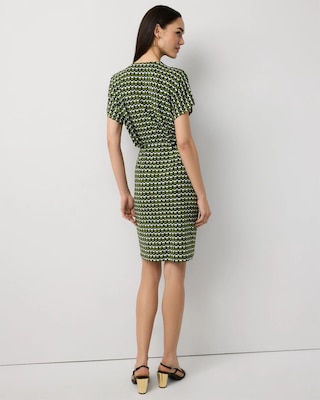 Matte-Jersey Twist Front Dress click to view larger image.