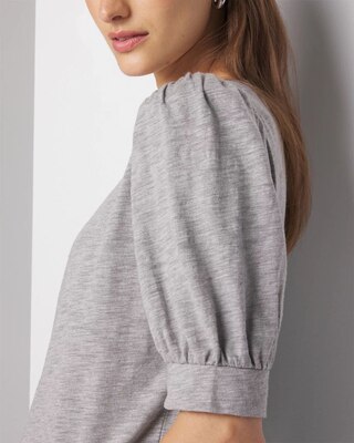 Pleated Sleeve Tee click to view larger image.