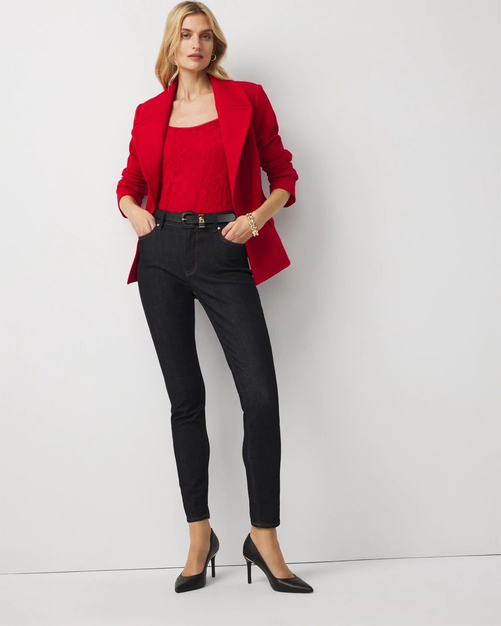 WHBM FORME™ All Ways Stretch Lace Cami click to view larger image.