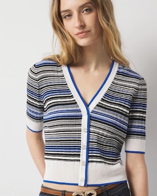 Striped Cardigan