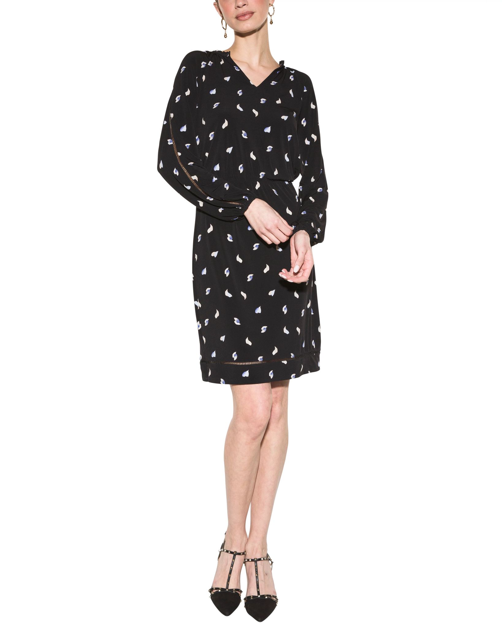 Outlet WHBM Ladder-Trim Dress