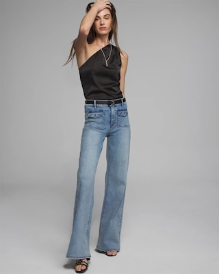 Outlet WHBM One Shoulder Blouse