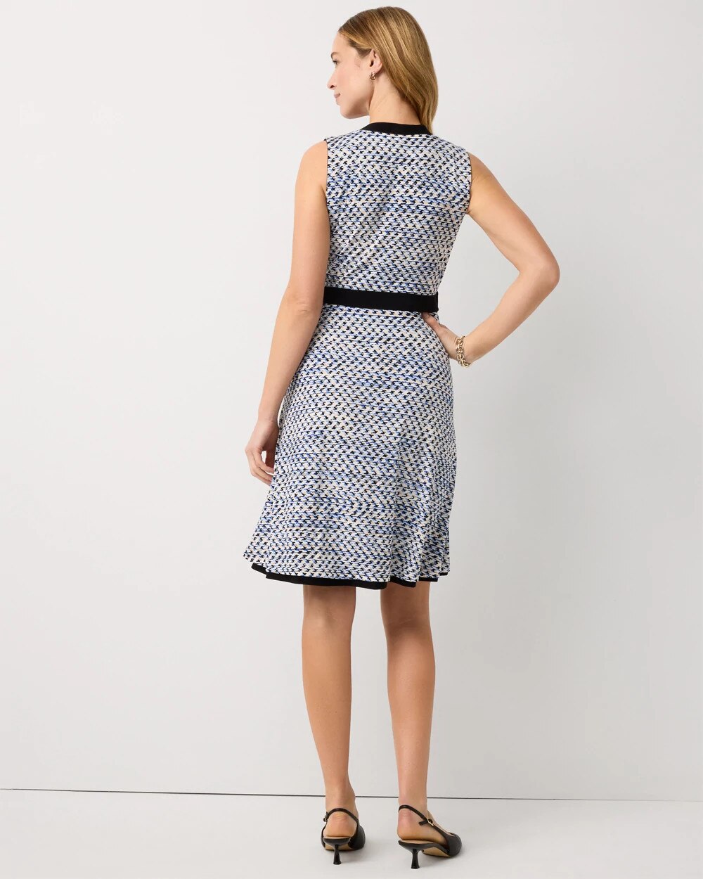 Reversible Wrap Dress - image 4