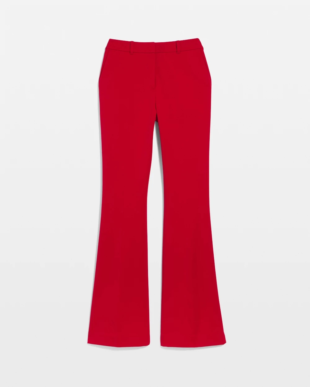 White House Black Market High-rise Piper Flare Pants In Red