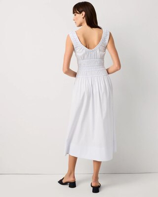 Ruched Tank Midi Dress click to view larger image.