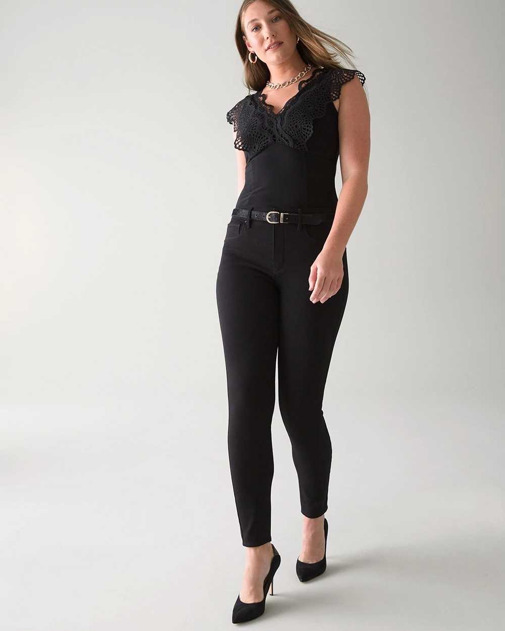 High Rise Sculpt Black Skinny Jeans White House Black Market