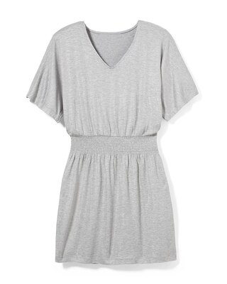 Kimono Sleeve Smocked Waist Dress